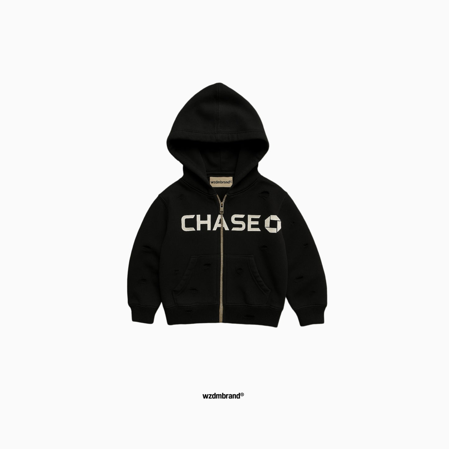 wzdmbrand® chase zip-up hoodie